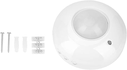 Occupancy Sensor Light Switch, 360 Degree PIR Motion Light Switch 110V‑240V Movement Sensor Light Switch Ceiling Mounted Motion Sensor Detector Switch