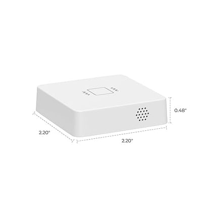 THIRDREALITY Zigbee Vibration Sensor, 110dB Alarm, Adjustable Sensitivity, Works with Echo, SmartThings, Home Assistant