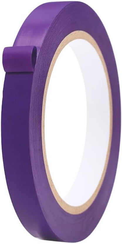 MAT Vinyl Marking Tape Purple - 1/2 inch x 36 yds. for Safety Floor Marking (School Gym, Restaurants, Warehouse), Dance Floor Splicing, Pinstriping Cars & Boats