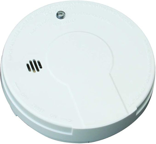 Kidde Smoke Detector, 9-Volt Battery Operated, Photoelectric Smoke Alarm, Battery Included