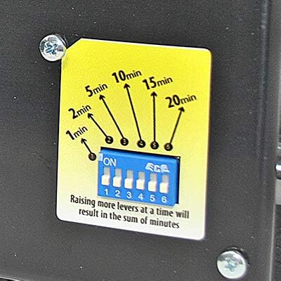Genie Hand – Time Delay Safe, Anti Robbery Safe Box, Timed Controlled Opening – B-Class Lock – Anti Bounce Technology (Large - Standard)