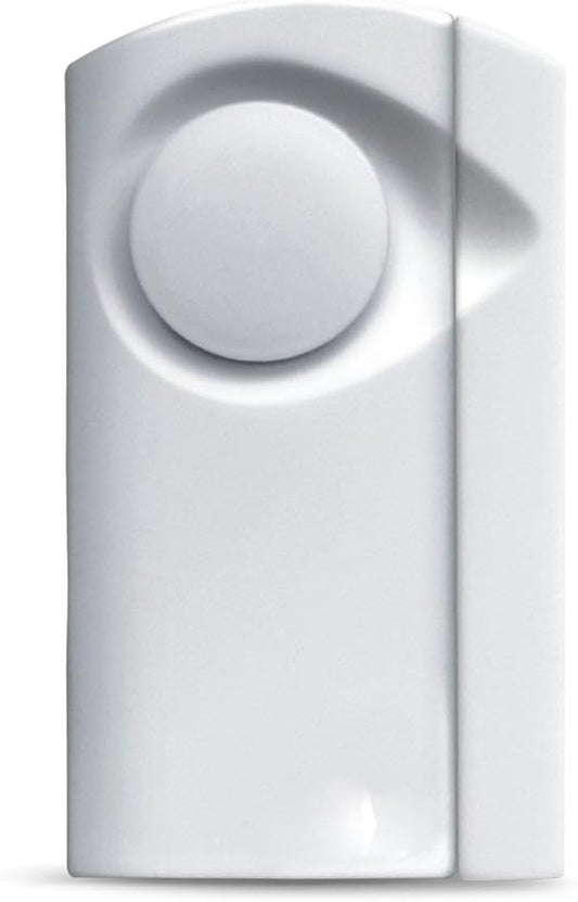 Newhouse Hardware DSCHM Door Alarm Sensor for Door Opening, Kids and Elders Safety, Burglar Alert, White, 1-Pack
