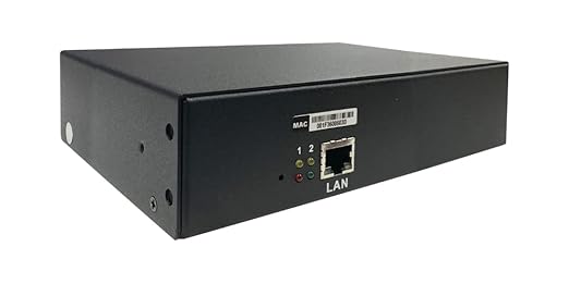 2-Outlet Remote Power Reboot Controller with Web GUI