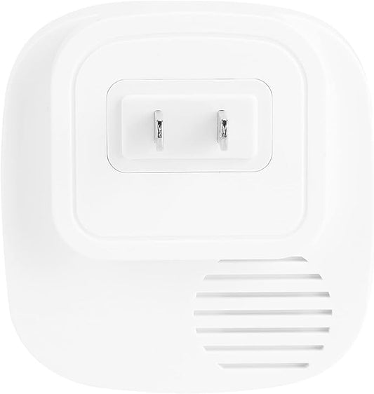 SUNGOOYUE Infrared Sensor Motion Detector Entry Door Bell Alarm with Transmitter & Receiver for Home Office Security White (One for two US regulations), SUNGOOYUEbg0m6u7yvh-02