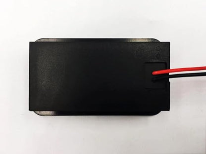 Waterproof Battery Monitor12v 24v 36v 48v 60v 72v ,Car Motorcycle Golf cart Battery Meter Digital Battery Capacity Remaining Capacity Percentage Tester with Buzzer Alarm and Temperature（Bule）