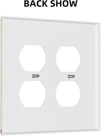 Decorative Outlet Covers Native American African Afro 2 Gang Wall Plate Double Duplex Light Switch Cover Switch Plate Covers Faceplate for Home Bedroom Decor