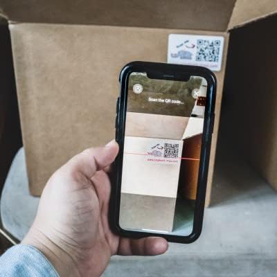 Smart Storage QR Labels for Organizing, Moving, Storage, and Inventory Tracking (40 Ultra Durable Unique Labels, 3x2)