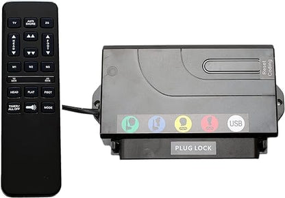Richmat HJH55 Remote + HJC18 Control Box for Adjustable Bed Base Combo