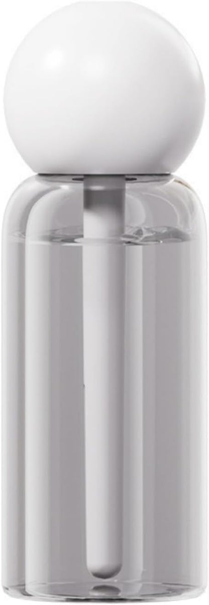 Portable Small Humidifier Dual Nozzle - Large Cool Mist Humidifiers Double Spray Ports, Water Shortage Protection, Ultra-Quiet, Mini Humidifier for Bedroom Plants Office Car Travel (P06)