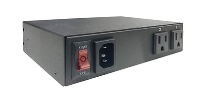 2-Outlet Remote Power Reboot Controller with Web GUI