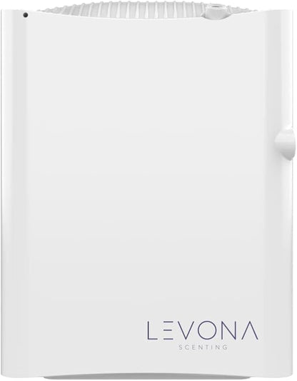 Levona Scent Waterless Diffuser - Essential Oil Aroma Smart Plug-in, Portable Machine for Whole House & Large Spaces, LCD, HVAC, With Cleaning Cloth, Covers 4000 sqft - Arosa 1500 (Scent Not Included)
