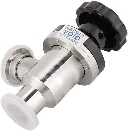 SHERICH KF16 High Vacuum Manual Isolation Valve, Flange L Type, Y Type Stainless Steel Valve (KF16 （L type）)