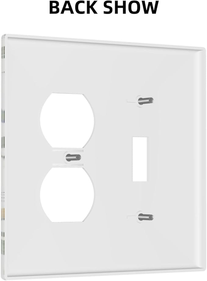Wallplates Floral Green Leaf Plant Flowes 1 Toggle 1 Duplex Switch Plate Electrical Gfci Faceplate Decorative Light Switch Covers For Bed Room Farmhouse Decor