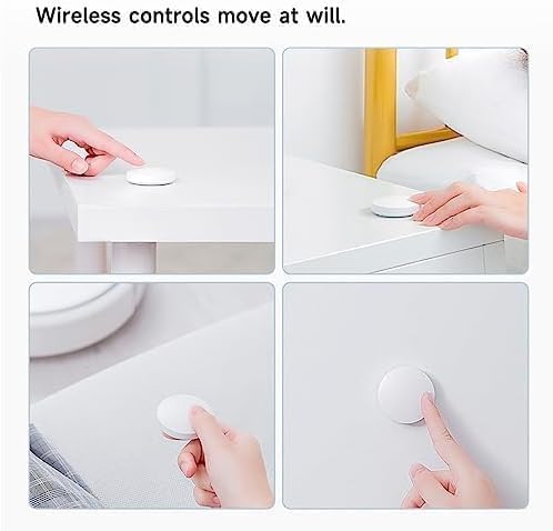 ZigBee3.0 Smart Remote Button Tuya Scene Remote, Need Zigbee Hub, Smart Switch ZigBee Remote Work with Tuya Smart Life APP (2)
