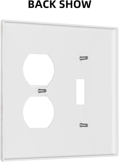 Wallplates Pink Jade Marble Granite 1 Toggle 1 Duplex Switch Plate Electrical Gfci Faceplate Decorative Light Switch Covers For Bathroom Kitchen Decor