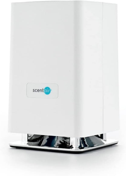 ScentAir Whisper Home | Diffuser Machine, Scents up to 800 Sq. Ft Room, Compatible with Alexa & Google, WiFi & Bluetooth Enabled, Cartridge Sold Separately, White