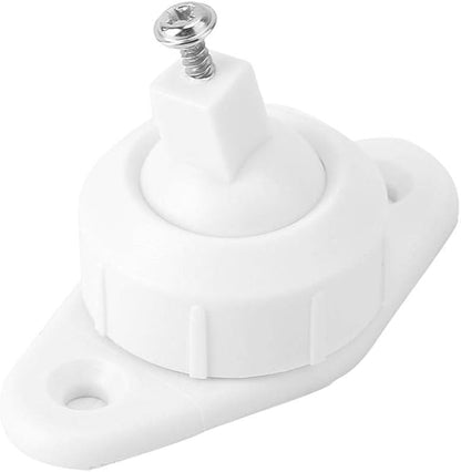 Dioche Universal Alarm Bracket, Sensor Mounting Bracket Wall-Mounted Short Leg Bracket for PIR Infrared Motion Alarm Detector