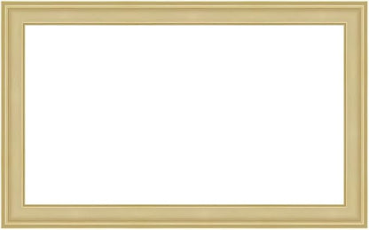 Antique White 85" Premiere Deco TV Frame - Compatible ONLY with Samsung The Frame TV and Pro TVs (Fits 2021-2025, LS03A, LS03B,LS03C,LS03D,LS03FA,LS03FW)