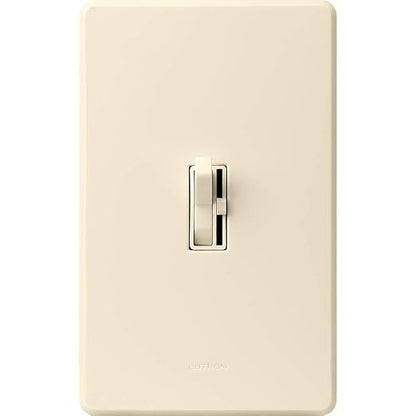 Lutron Ariadni/Toggler LED+ Dimmer Light Switch for Dimmable LED, Halogen and Incandescent Dimmer Switch, 150W, Single-Pole/3-Way, AYCL-153P-AL, Almond