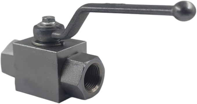 LX Hydraulic High Pressure Ball Valve 1" NPT 4650PSI Hydraulic Valve Shut-Off KHB Hydraulic Ball Valve