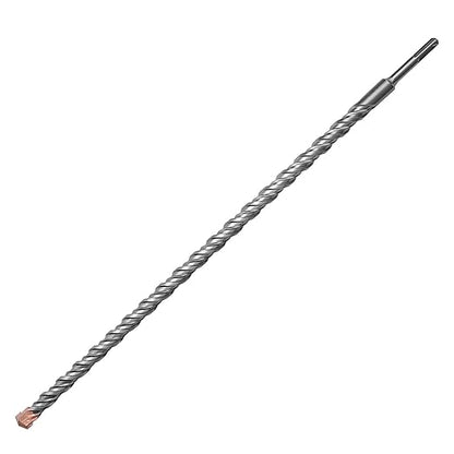 15/32 x 23.6 inch (12x600mm) SDS Plus Masonry Drill Bit, Rotary Hammer Drill Bit,Concrete Drill Bit for Concrete, Brick, Block,15/32 x 21.1 x 23.6 inch
