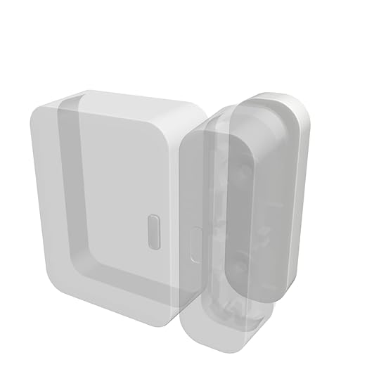 Magnet Riser Compatible with SimpliSafe | Alarm Contact Spacer with 3M Adhesive | Alarm Riser - Sensor/Magnet Not Included (1 Pack - 1/4 inch)