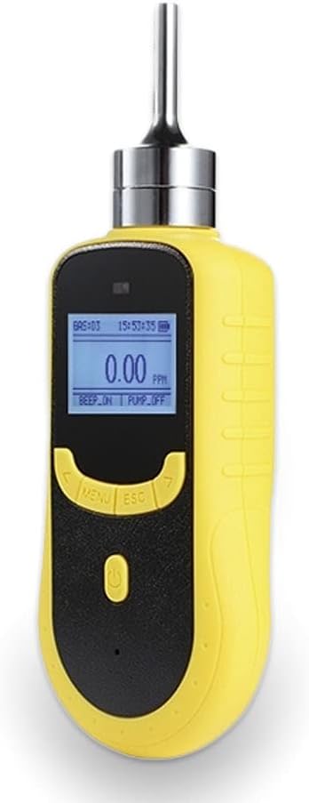 ATO Portable Formaldehyde (CH2O) Gas Detector, 0 to 10 ppm Handheld CH2O Alarm Air Quality Measurement Tester Monitor, with Sound, Light & Vibrating Alarm