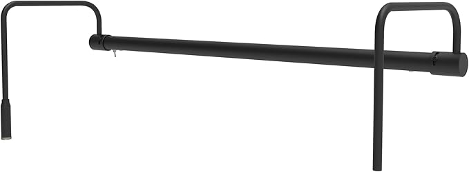 Cocoweb 21 Inch Tru-Slim Oil Rubbed Bronze Picture Light - LED, 2700K, Adjustable Arm, Plug-in, Toggle Switch, Sleek and Compact Design