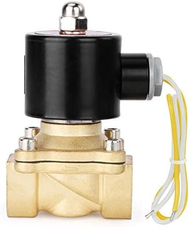 U.S. Solid 3/4" Brass Electric Solenoid Valve 110V AC Normally Closed Water, air, Diesel (20 Packs)