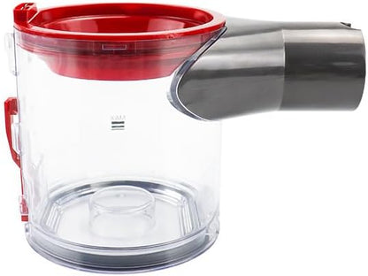 Quick-Release Dust Bin 0.54 L Compatible with Dyson V7/V8 (SV11/SV10), Hygienic Bottom-Open Canister, Replacement for Part 967699-01