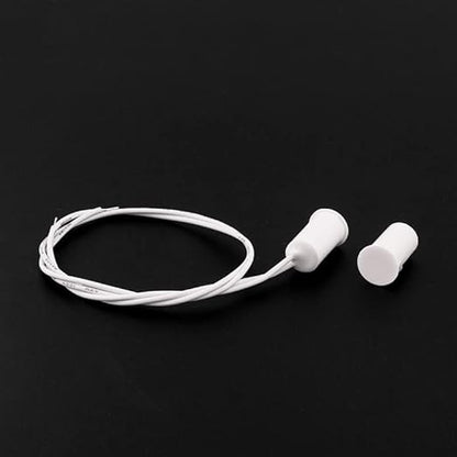 RC-33 NC Recessed Wired Security Window Door Contact Sensor Alarm Magnetic Reed Switch White 10 Pair