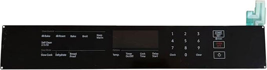 DG34-00045B Range Touchpad Control Panel Switch Membrane Compatible with Gas Ranges Ovens for AP6287053 Model Number NX58M6630SS/AA-00 ﻿