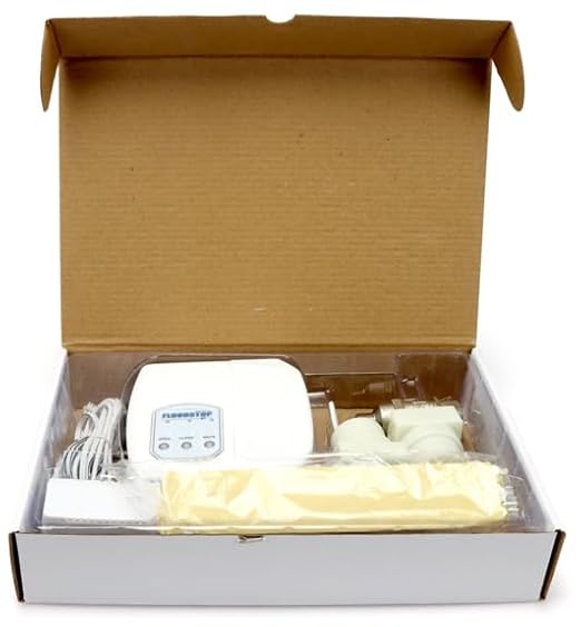 FloodStop Sink Leak Detector Kit with Automatic Water Shut-Off and Visual/Audible Alarms, 3/8" Compression, Hot & Cold Valves