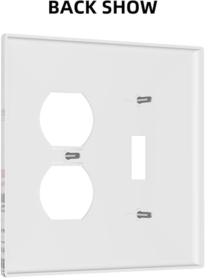 Boho Nursery Wildflower Flora Vintage Flower Wallplates 1 Toggle 1 Duplex Switch Plate Electrical GFCI Faceplate Decorative Light Switch Covers for Bedroom Living Room Decor