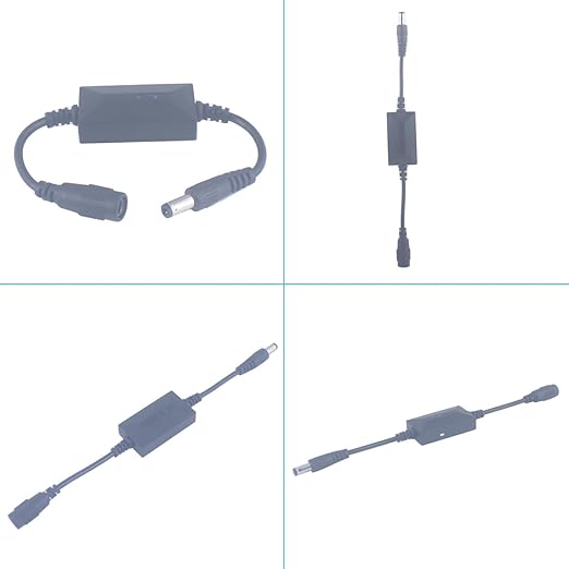 DC 3.6V-24V 5V Wireless Remote Control Switch 5.5mm x 2.5mm Plug Male Female 2 Transmitter 1 Receiver 12V Remote Switch for LED Light, Strip Fan Camera (DC 5.5*2.1mm 3.6V-24V/ 2* Controller)