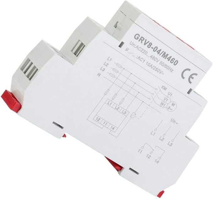 YWBL-WH GRV8-04 M460 Voltage Relay,3-Phase Voltage Monitoring Relay Phase Sequence Phase Failure