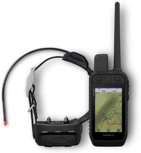 Garmin Alpha 200/TT™ 15X Bundle, Dog Tracker Device, Sun-Light Readable Touchscreen and 6 Button Design Trainer Handheld, High-Sensitivity GPS, Multi-Dog Capabilities