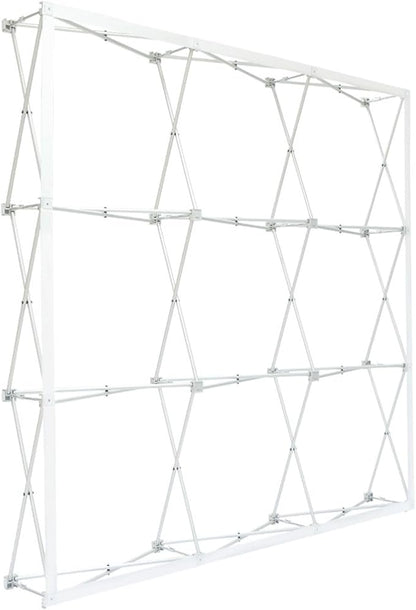 Custom Fabric Pop Up Straight Display, Trade Show Display Backdrop Booth, Hook and Loop Step and Repeat Backdrop for Trade Show Backdrops (Graphic Only, 8ftx8ft)