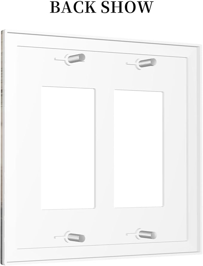 Decorative Outlet Covers Vintage Octopus Ocean Sailboat Bizarre Adventure 2 Gang Double GFCI Rocker Electrical Wall Panels Light Switch Cover Plate for Bathroom Kids room Decor