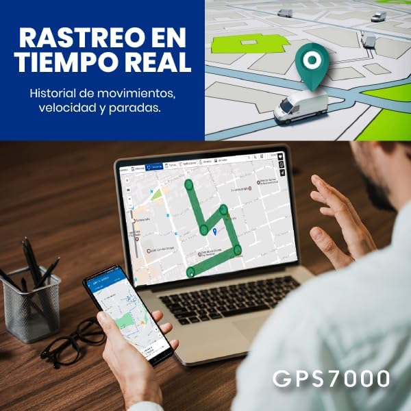 GPS7000 Hidden Vehicle GPS Tracker for Vehicles | 12 Months Service Included | 4G Car GPS Tracker Device | Easy Self-Installation | Real-Time Vehicle Tracking | Optional Renewal, No Mandatory Fees