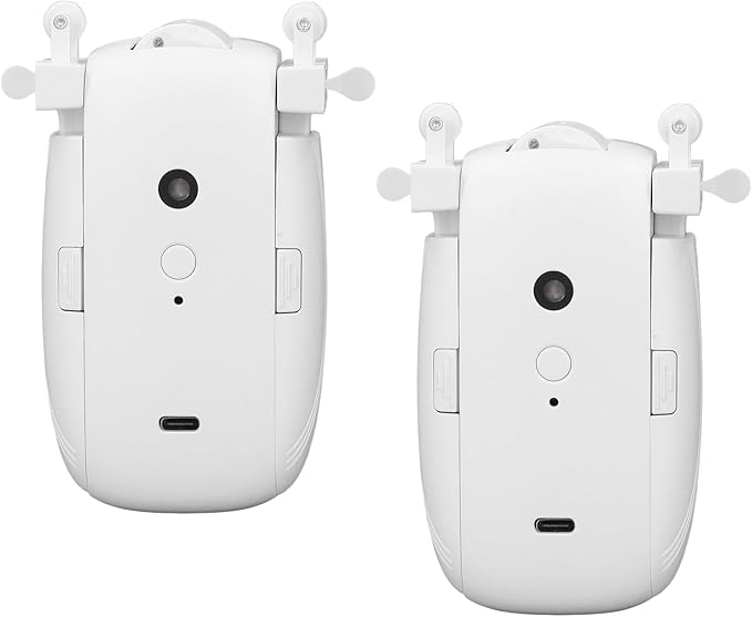 WALFRONT Smart Curtain Opener Electric Motor, Silent Automation, Easy Install, Smart WiFi Control for Bedroom and Living Room