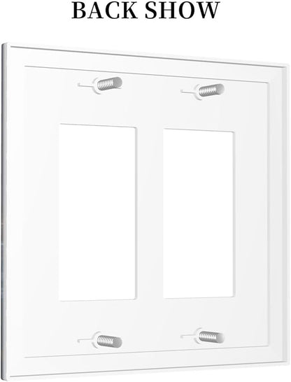Decorative Outlet Covers Medieval Vintage Sailing Adventure Sailings Ocean Waves 2 Gang Double Rocker Light Switch Cover Plate Electrical Switch Plate Cover Decorate GFCI Wall Plate for Bedroom Cabin