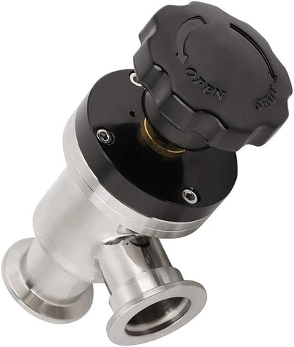 SHERICH KF40 High Vacuum Manual Isolation Valve, Flange L Type, Y Type Stainless Steel Valve (KF40（L type）)
