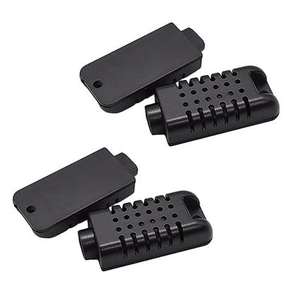 Plastic Case Small Humidity Sensor Electronics Box Instrument Enclosure Project Box Control Box(4 Pcs)