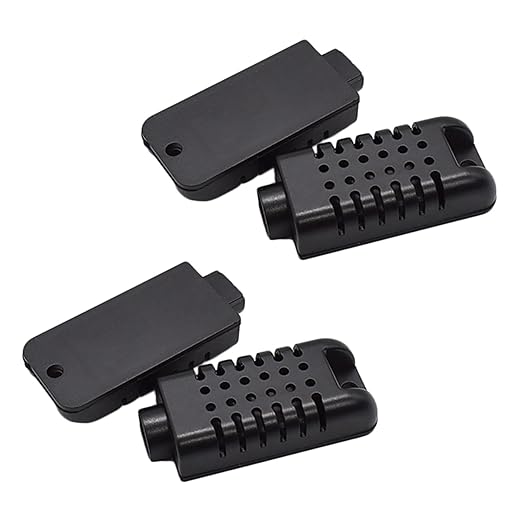 Plastic Case Small Humidity Sensor Electronics Box Instrument Enclosure Project Box Control Box(4 Pcs)