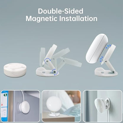 eMotion Ultra 60GHz mmWave Radar WiFi Smart Presence Sensor, IR, Brightness, Temperature and Humidity, MQTT Home Assistant, Compatible with Alexa and Google Home