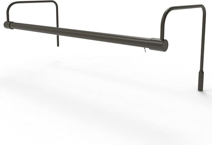 Cocoweb 21 Inch Tru-Slim Mahogany Bronze Picture Light - LED, 2700K, Adjustable Arm, Plug-in, Toggle Switch, Sleek and Compact Design