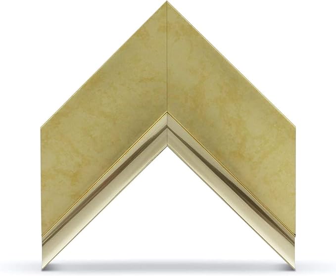 Contemporary Gold 32" Premiere Deco TV Frame - Compatible ONLY with Samsung The Frame TVs (Fits 2021-2025, LS03A, LS03B, LS03C, LS03D, LS03FA)