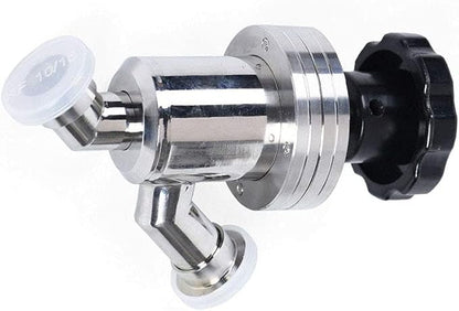 SHERICH KF50 High Vacuum Manual Isolation Valve, Flange L Type, Y Type Stainless Steel Valve (KF50 （Y type）)