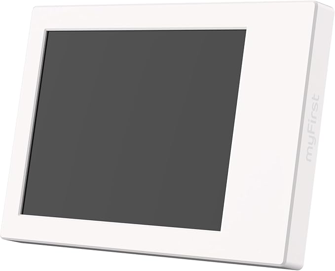 Smart WiFi Digital Photo Frame myFirst Frame Doodle 9 Inch 1067x800 LCD Touch Screen, Auto-Rotate Portrait and Landscape, 32GB Memory with Cloud Storage, Share Moments Instantly via myFirst Circle App